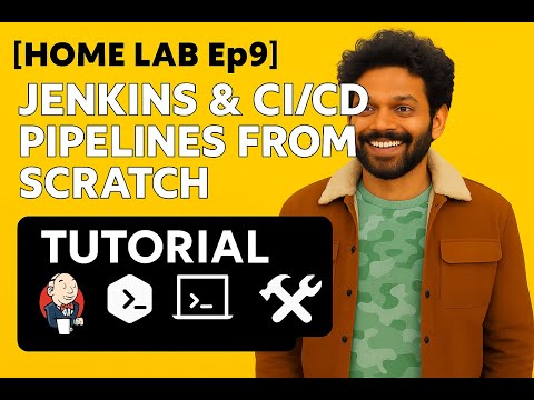 [DevOps Home Lab Ep 9] Jenkins CI/CD from Scratch: Build Pipelines in Your Home Lab