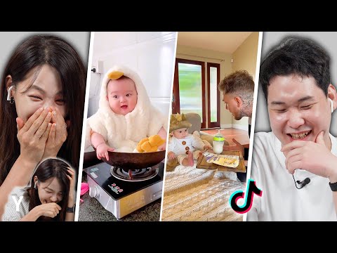 Korean Guy&Girl React To TikTok That Will Give You Baby Fever | Y