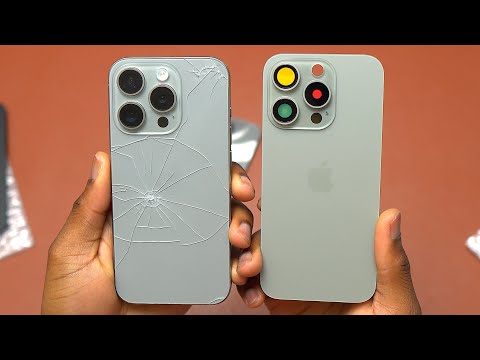 iPhone 15 Pro Back Glass Replacement