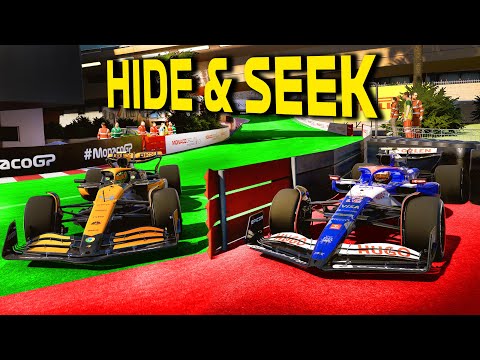 Formula 1 HIDE & SEEK at MONACO! New Game Mode!