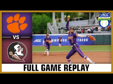 Clemson vs. Florida State Game Highlights | 2025 ACC Softball Championship