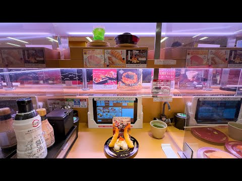 Individual Sushi Dining Booth in Japan