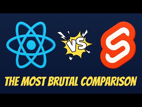 React 19 vs Svelte 5: The Brutal Honest Comparison EVER