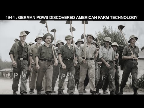 German POWs Mocked U.S. "lazy" Farmer—Until He Started His Engine