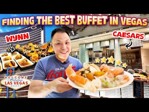 Finding the Best Vegas Buffet: Caesars Bacchanal vs. Wynn | Which is the BEST?