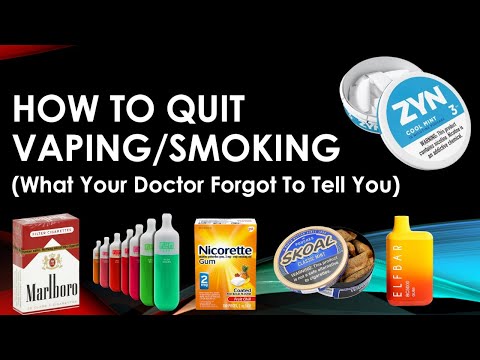 A Complete Guide to Quitting Nicotine Products.