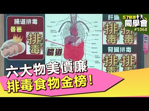 六大物美價廉排毒食物金榜！【57健康同學會】第1068集 2014年