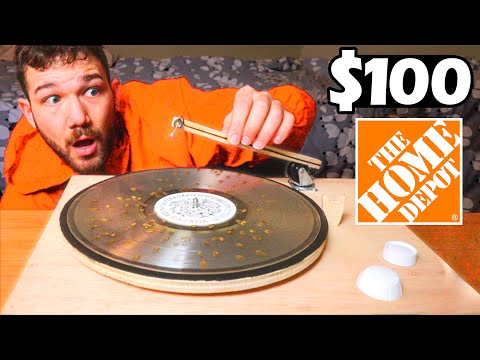 I Built the WORLDS FIRST Home Depot Record Player
