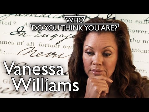 Vanessa Williams impressed by her ancestor's education and freedom! | WDYTYA (US)