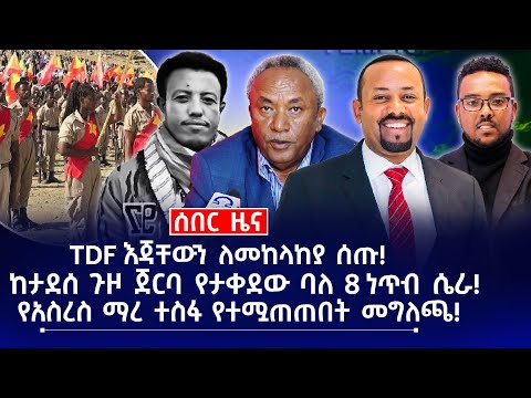 TDF እጃቸውን ለመከላከያ ሰጡ! || ከታደሰ ጉዞ ጀርባ የታቀደው ባለ 8 ነጥብ ሴራ! || የአስረስ ማረ ተስፋ የተሟጠጠበት መግለጫ!