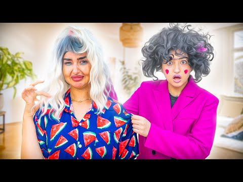 قررت انا واختي نغير ستايل بعض | إنتقمنا من بعض !!