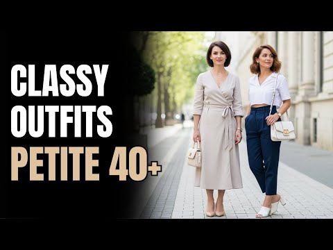 17 Popular Outfit Tips & Ideas for Petite Women Over 40