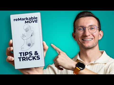 Top 13 Tips & Tricks for Your reMarkable Paper Pro Move!