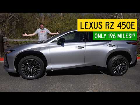 The 2023 Lexus RZ Is Lexus's First Fully Electric Model