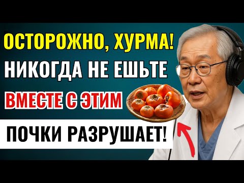 ХУРМА С ЭТИМИ 3 ПРОДУКТАМИ ОПАСНА! ПОЧКИ МОГУТ ПОСТРАДАТЬ ЗА НОЧЬ — ПРИЗНАНИЕ ВРАЧА