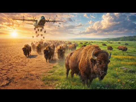 Ils ont relâché des bisons dans une forêt mourante… 10 ans plus tard, résultat incroyable !