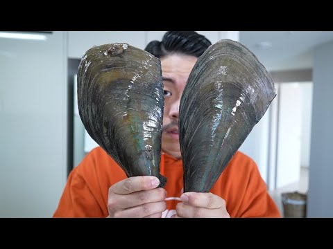 은혜랑 키조개를 잡아서 먹어보자!