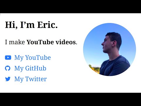 Why does every personal website look like this now?