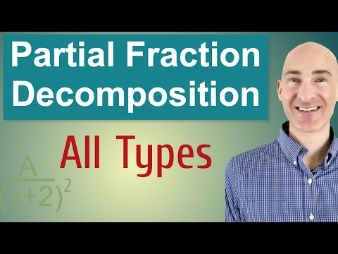 Partial Fraction Decomposition All Types (Quick Review)