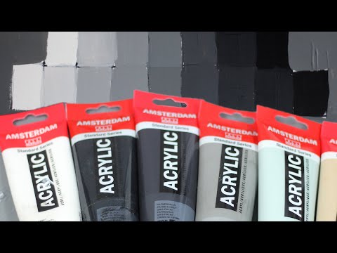 The importance of grey in painting with acrylics: techniques and applications