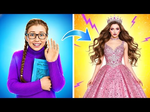 Shy Girl LEVELS UP!? 💄 A Day as a Makeup Artist Glow-Up Challenge! ✨