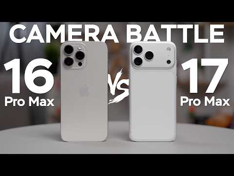 WORSE?! iPhone 17 Pro Max vs 16 Pro Max Camera Comparison