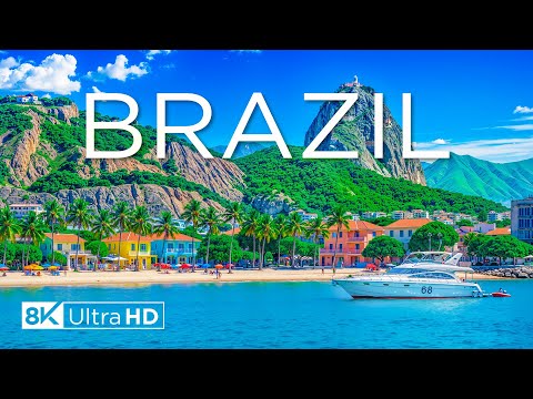 Brazil 8K UHD - The Wild Beauty Of Tropical Rainforests, The Marvelous City Beaches, Carnival Vibes