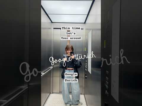 Second vlog! Tour Zurich Google Office - it’s amazing #google #officetour #digitalnomad #zurich ￼