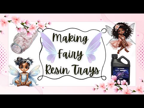 Fairy First Birthday Prep | Resin Pouring | No Talking