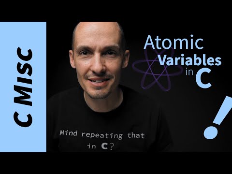 Making variables atomic in C