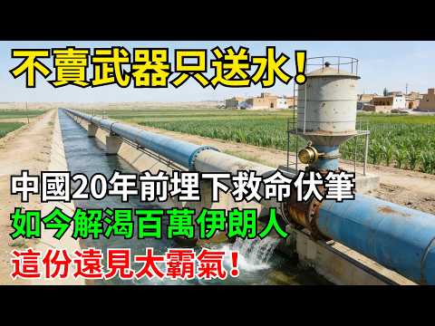 不賣武器只送水!中國20年前埋下「救命伏筆」,如今解渴百萬伊朗人,這份遠見太霸氣!#科普#超級工程#施工#中國基建#建造#中國製造#工程#水利工程