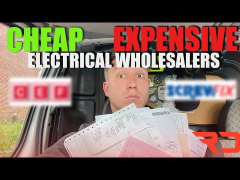 I FIND OUT WHO IS THE CHEAPEST AND MOST EXPENSIVE WHOLESALER! ELECTRICIAN UK