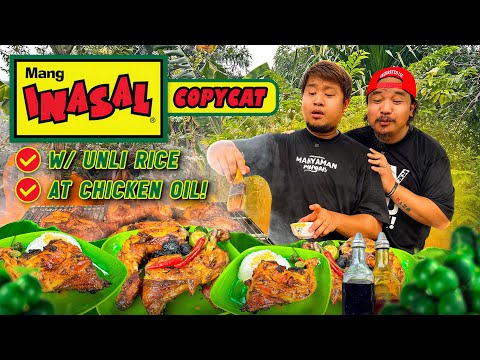 MANG INASAL COPYCAT na may UNLI RICE at CHICKEN OIL! | PINOY FASTFOOD HACKS!