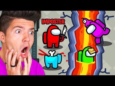 Using an EARTHQUAKE to Cheat in Among Us! - Mods