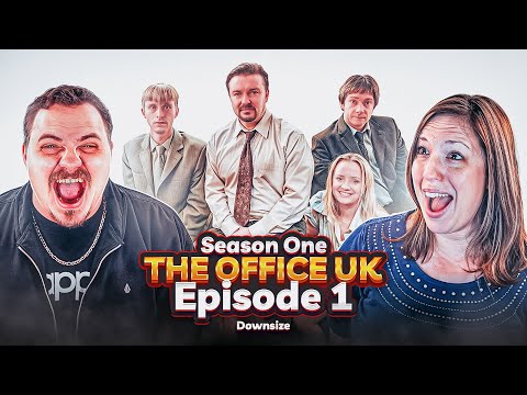 OUR FIRST TIME Watching THE OFFICE UK! S1E1 FULL EPISODE | AMERICANS REACT!