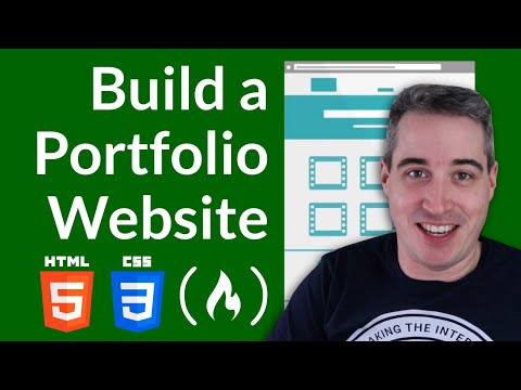Build and deploy a portfolio website [Full Tutorial Course]