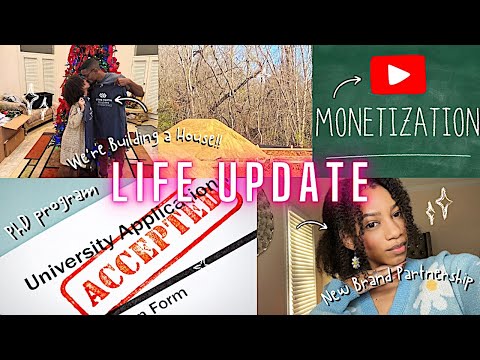 LIFE UPDATE 2025 | House building, youtube monetization, PhD program, etc.