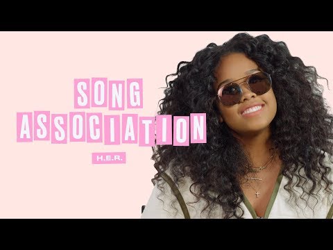 H.E.R. Sings Aaliyah, Adele, and Aretha Franklin in a Game of Song Association | ELLE