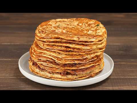 Oats & Eggs! Healthy Weight Loss Flatbread | No Yeast, No Sugar!