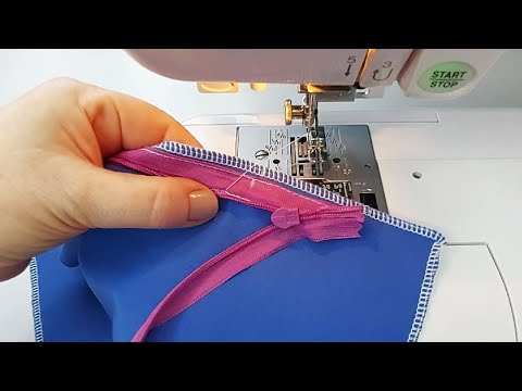 🌺✅ 7 Ways to sew Zippers that you don't know yet