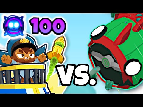Can A MAX Level 100 Sub Paragon SOLO Elite Bloonarius? (Bloons TD 6)