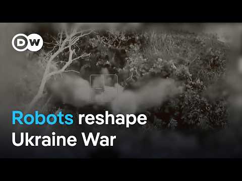 Robots on Ukraine's frontlines: What are the pros and cons? | DW News