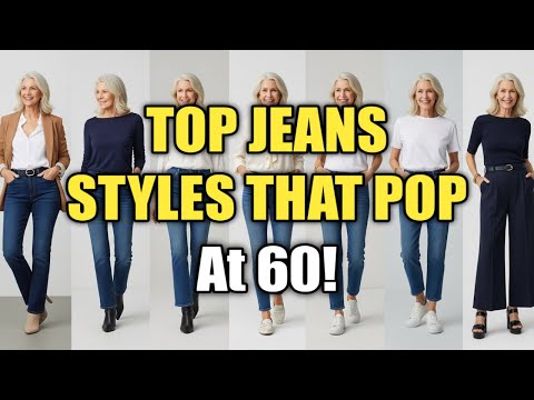 5 Jean Styles That Make You Look Instantly Younger at 60