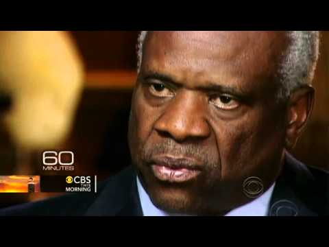 Justice Thomas speaks up in court - first time in years