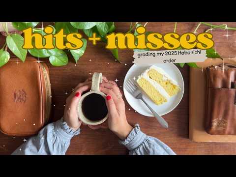 📝 Hobonichi 2025: what worked, what didn’t 🌿 hits & misses