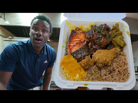 🇯🇲 4 MEAT Jamaican Lunch Box NYC Hidden Gem
