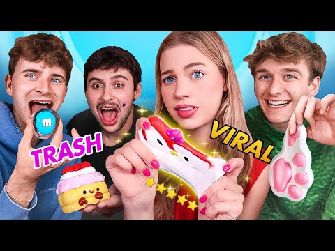 Ranking the Most VIRAL Taba Squishies ft. Carter Scott & Asher