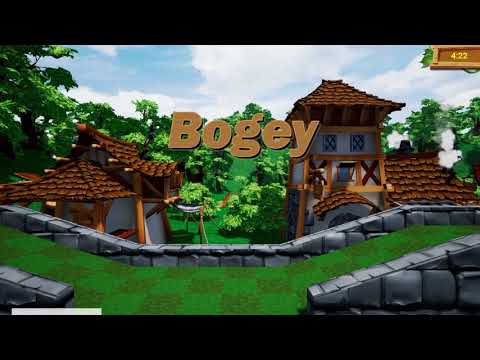 Our first time all getting together to play Golf It