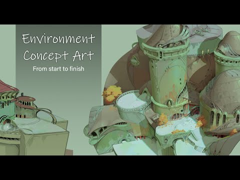 World Building Concept  Art