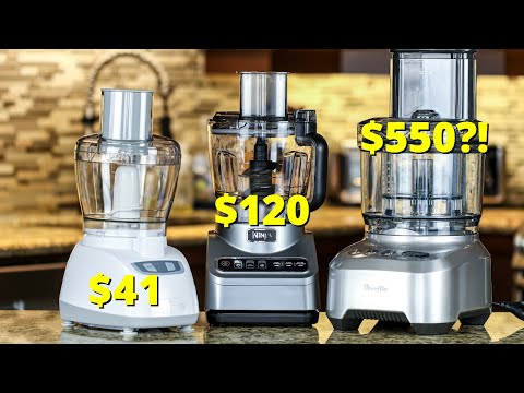 $550 Breville vs $120 Ninja vs $41 Black+Decker | Food Processor Comparison